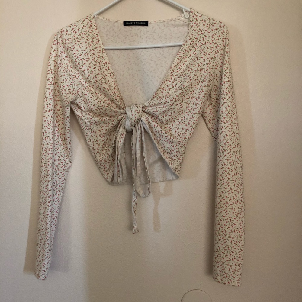 Brandy Melville Wrap Top